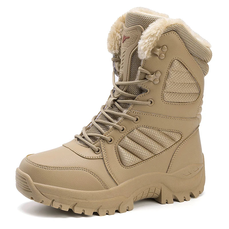 Winter Boot Men's High-top Waterproof Ankle Boots Men Thick Plus Warm Large Size Snow Hiking Boots Outdoor Cotton Shoes Sneakers - Image 33