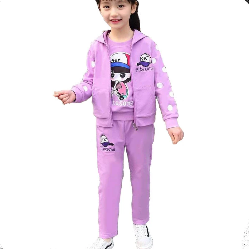 Winter Children Clothing Sets for Girls Floral Baby Girl Clothes Cotton Kids Tracksuit Sweatshirt+Pants Christma Costume Outfit - Image 17
