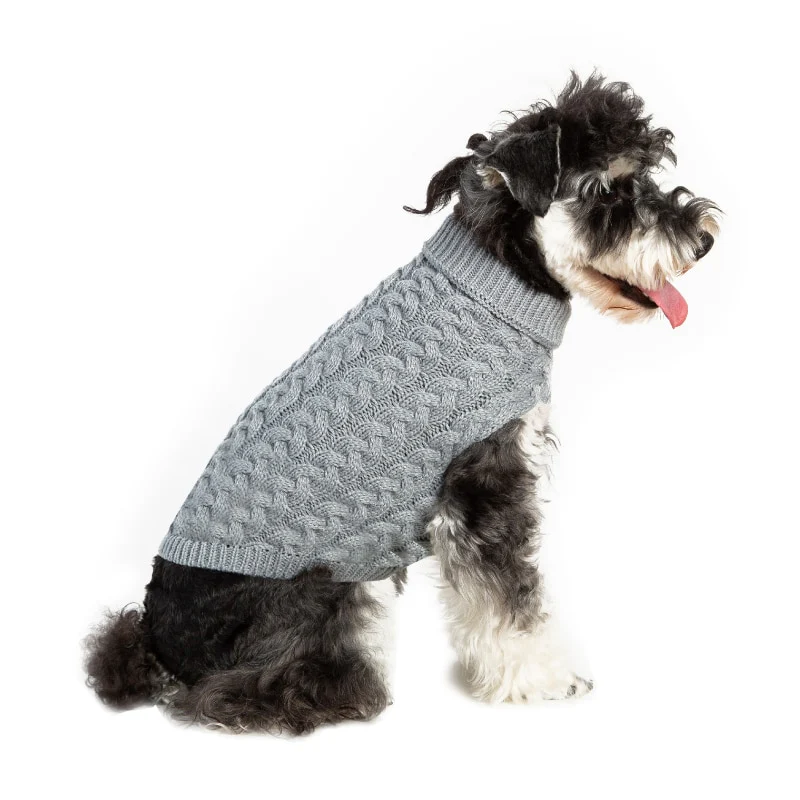 Winter Dog Clothes Chihuahua Soft Puppy Kitten Kitten High Collar Solid Color Design Sweater Fashion Clothing for Pet Dogs Cats - Image 14