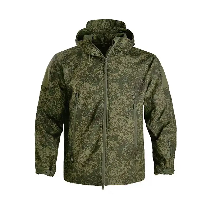 Winter Military Fleece Jacket Men Soft shell Tactical Waterproof US Army Camouflage Coat Airsoft Clothing Multicam Windbreakers - Image 11