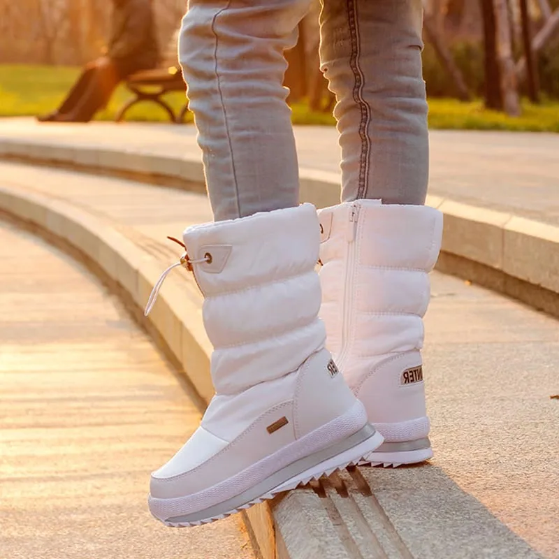 Winter Platform Women Boots Children Rubber anti-slip Snow Boots Shoes for women Waterproof Warm Winter Shoes Botas - Image 3