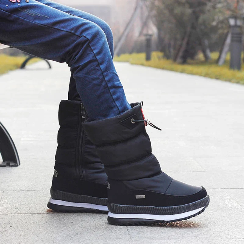 Winter Platform Women Boots Children Rubber anti-slip Snow Boots Shoes for women Waterproof Warm Winter Shoes Botas - Image 5