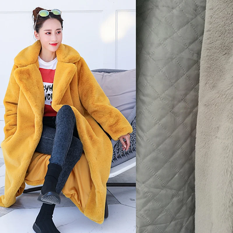 Winter Women High Quality Faux Rabbit Fur Coat Luxury Long Fur Coat Loose Lapel OverCoat Thick Warm Plus Size Female Plush Coats - Image 8