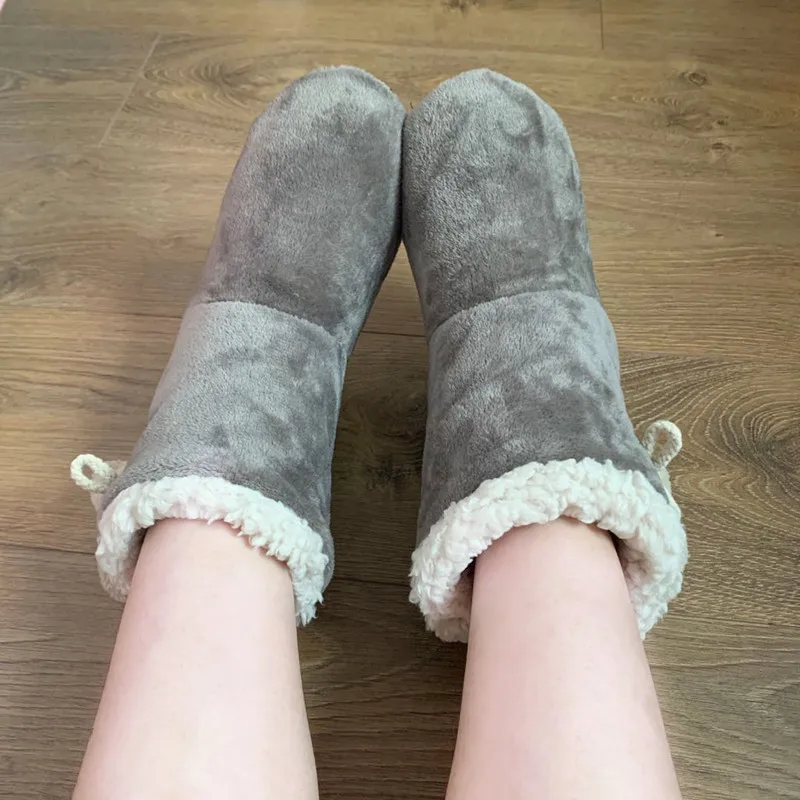 Winter Women Slippers Indoor Shoes Home Slippers Solid Color No-slip Soft Plush Slipper Shoes Woman Casual House Shoes - Image 4
