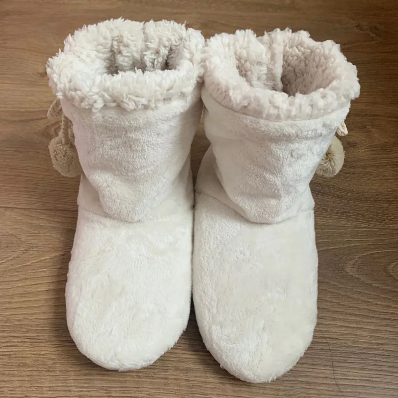 Winter Women Slippers Indoor Shoes Home Slippers Solid Color No-slip Soft Plush Slipper Shoes Woman Casual House Shoes - Image 7