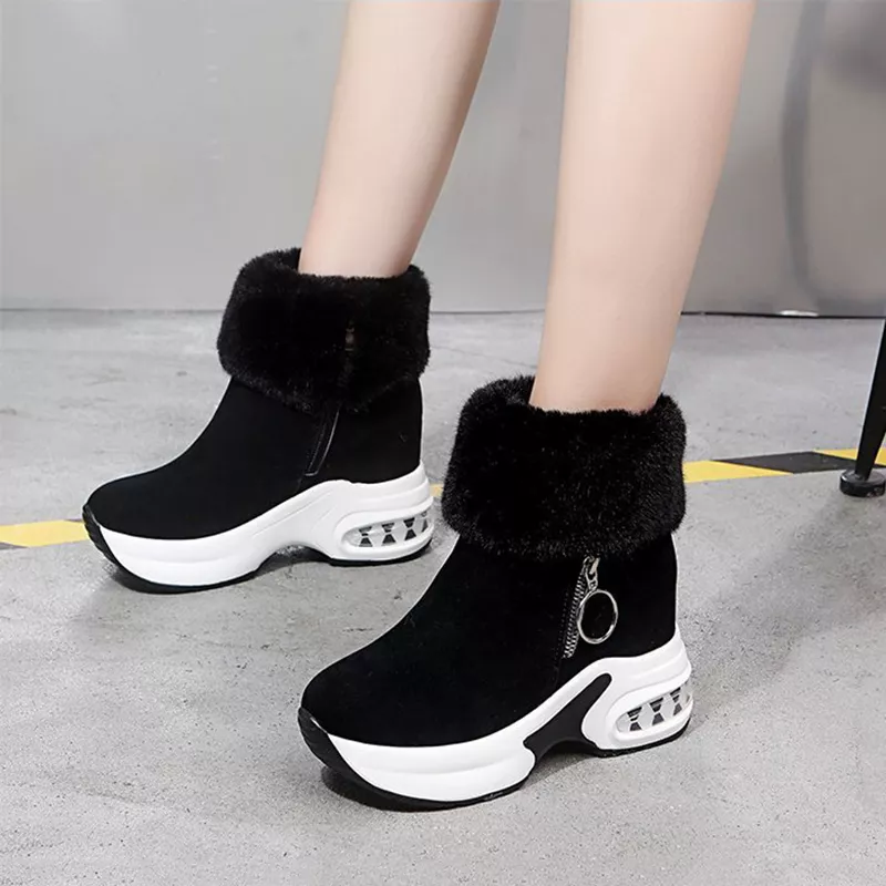 Winter Women Warm Sneakers Platform Snow Boots 2021 Ankle Boots Female Causal Shoes Ankle Boots for Women Ladies Boots