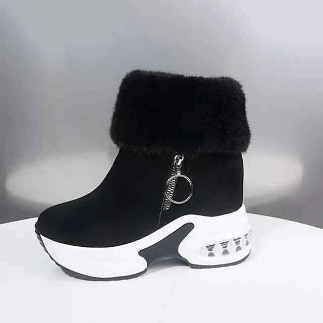 Winter Women Warm Sneakers Platform Snow Boots 2021 Ankle Boots Female Causal Shoes Ankle Boots for Women Ladies Boots - Image 7