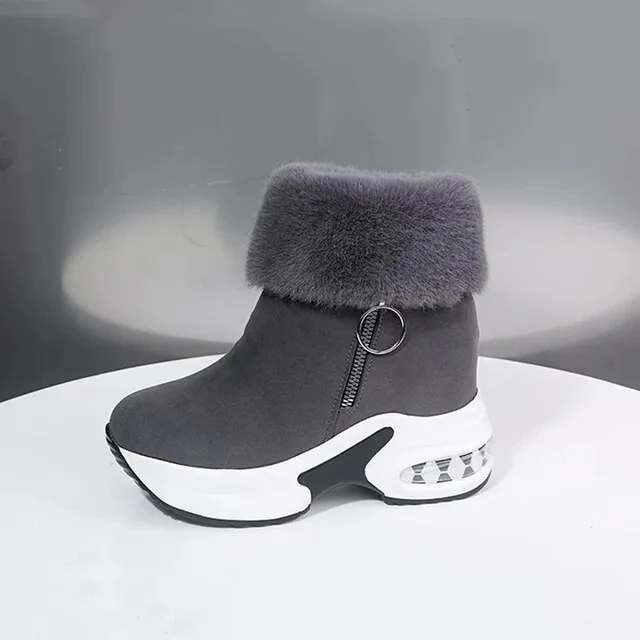 Winter Women Warm Sneakers Platform Snow Boots 2021 Ankle Boots Female Causal Shoes Ankle Boots for Women Ladies Boots - Image 8