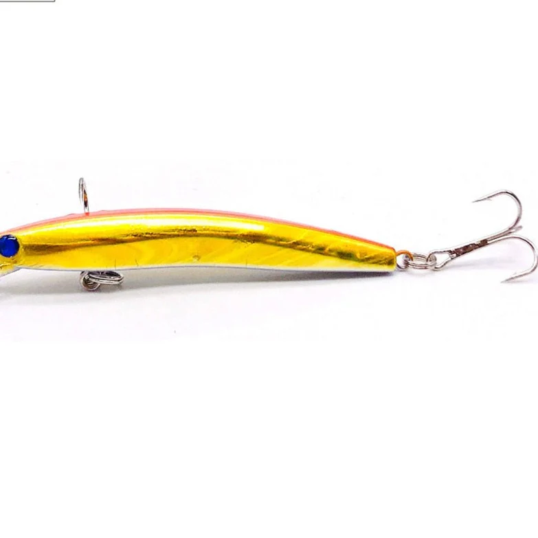 Wobbler Minnow Floating Hard Plastic Artificial Bait For Fishing Lure Tackle Bass 8cm 3d Eyes Topwater 2 Fish Hook Crankbait 1pc - Image 7