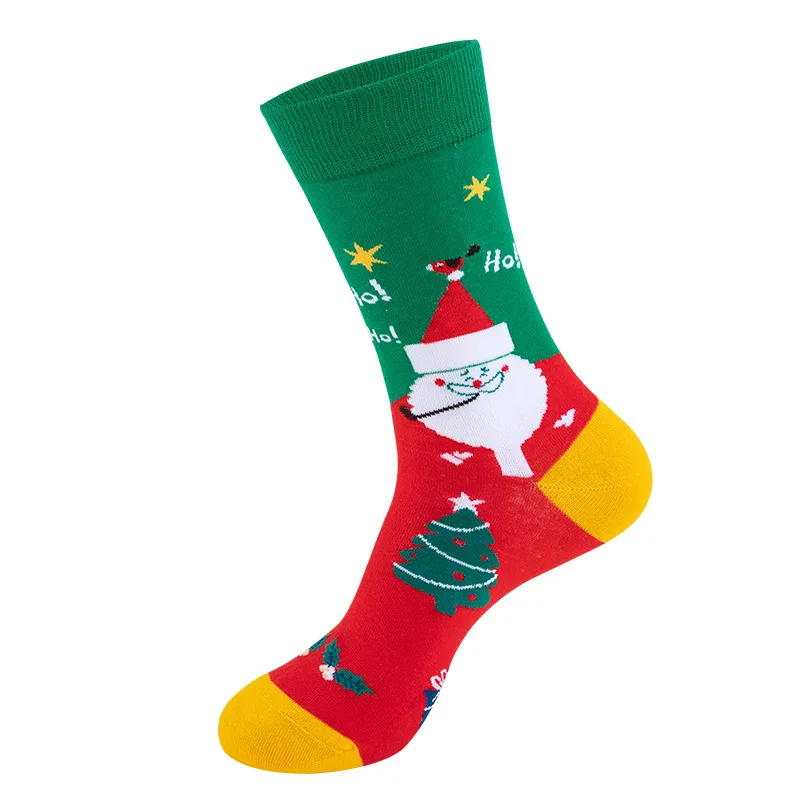 Woman Christmas Socks Funny Xmas Tree Snowflake Gingerbread man Candy Cane Cotton Tube Crew Happy Sock Men New Year Funny Sokken - Image 10
