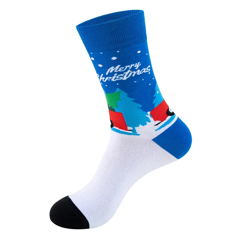 Woman Christmas Socks Funny Xmas Tree Snowflake Gingerbread man Candy Cane Cotton Tube Crew Happy Sock Men New Year Funny Sokken - Image 19