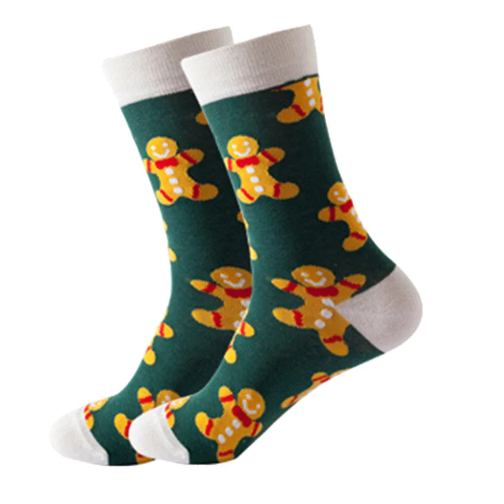 Woman Christmas Socks Funny Xmas Tree Snowflake Gingerbread man Candy Cane Cotton Tube Crew Happy Sock Men New Year Funny Sokken - Image 8