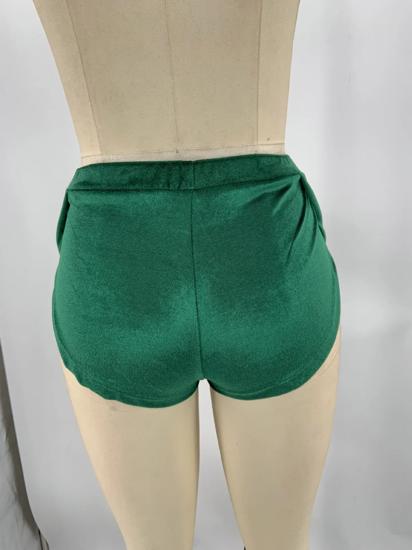 Woman Plus Size Sports Shorts High Waist Yoga  Pants Exotic Pole Dance Shorts Sexy Nightbar Outfits Adults Dancer Rave Costume - Image 8