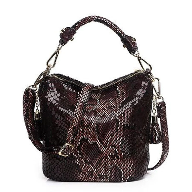 Sexy Women's PU Leather Luxury Handbags - Image 4