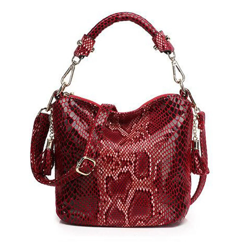 Sexy Women's PU Leather Luxury Handbags - Image 5