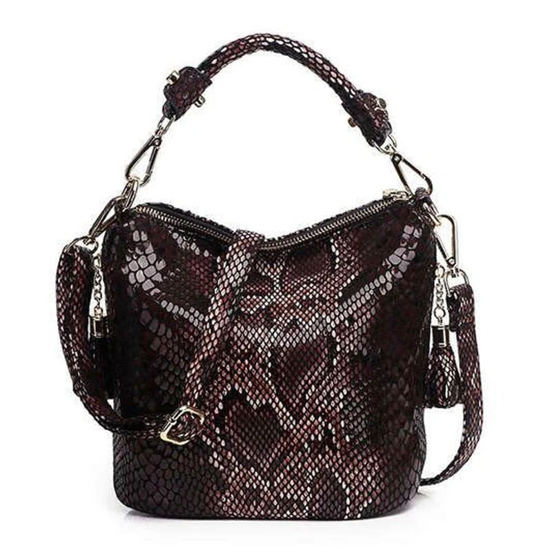 Sexy Women's PU Leather Luxury Handbags - Image 8