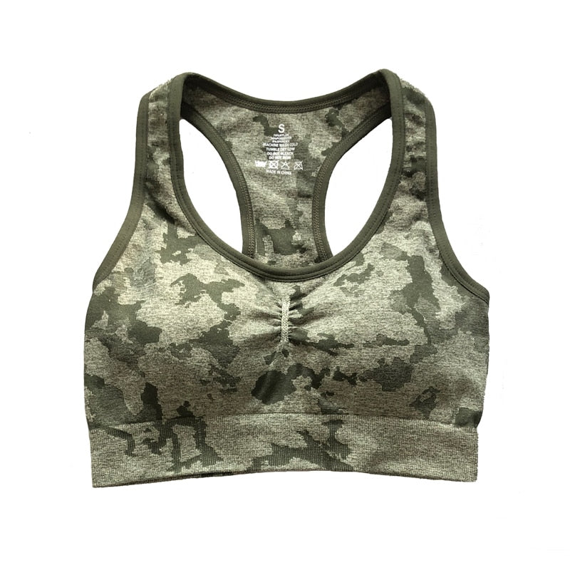 Women Adapt Camo Seamless Shorts High Waist Booty Gym Shorts Workout Short Fitness Ribbed Waisted Running Short Athletic Clothes - Image 14