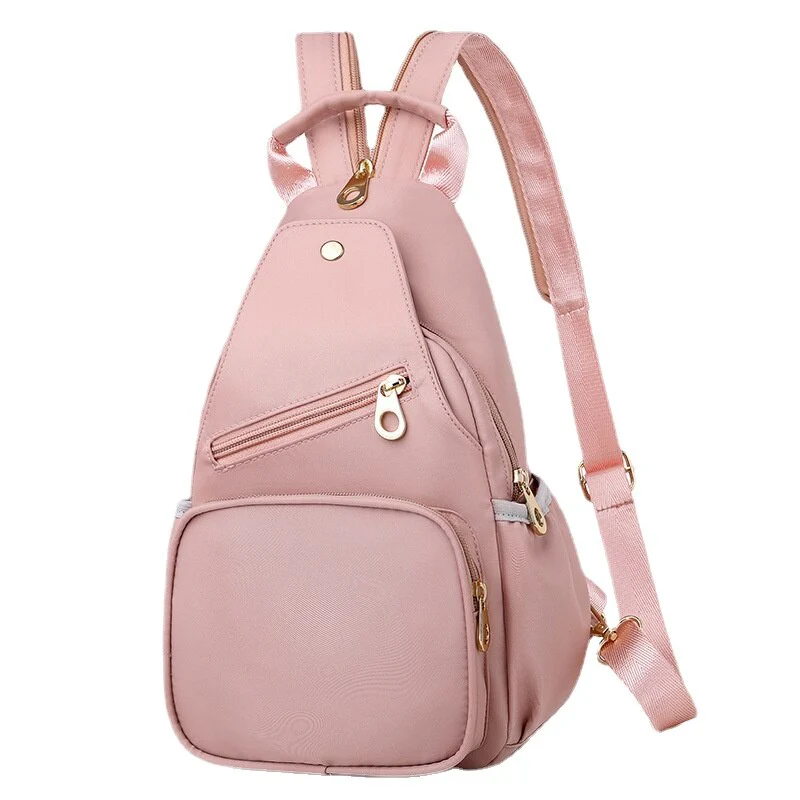 Women Bag New 2022 Chest Bag Female Oxford Bag Wild Messenger Bag Fashion One Shoulder Chest Bag Casual Crossbody Pack for Women - Image 9