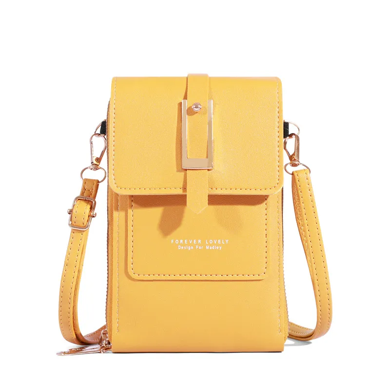 Women Bags Soft Leather Wallets Touch Screen Cell Phone Purse Crossbody Shoulder Strap Handbag for Female Cheap Women's Bags - Image 41