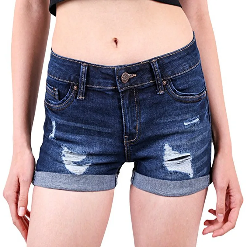 Women Denim Micro Shorts Summer Ladies Sexy Super Short Sexy Mini Shorts Night Club Woman Micro Denim Shorts 2025 - Image 2