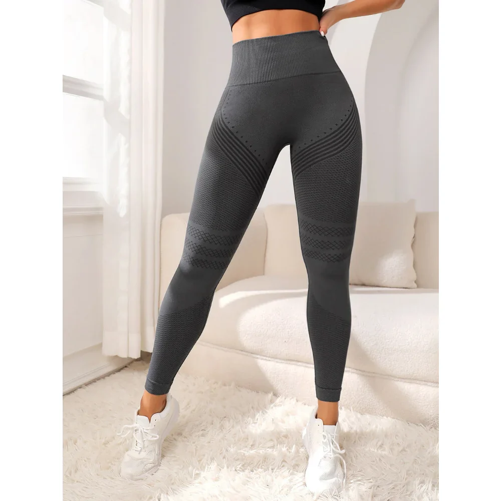 Women Gym Seamless Leggings Yoga Sports Pant Stretchy High Waist Leggings Fitness Leggings Sports Activewear Leegings - Image 6