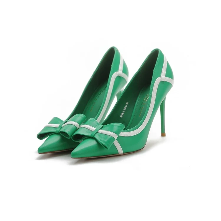 Women Sexy Heels Pumps Shoes Elegant Woman 39 Heeled Loafers Luxury Brand Shoe - Image 2