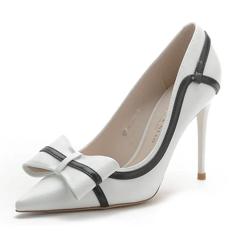 Women Sexy Heels Pumps Shoes Elegant Woman 39 Heeled Loafers Luxury Brand Shoe - Image 3
