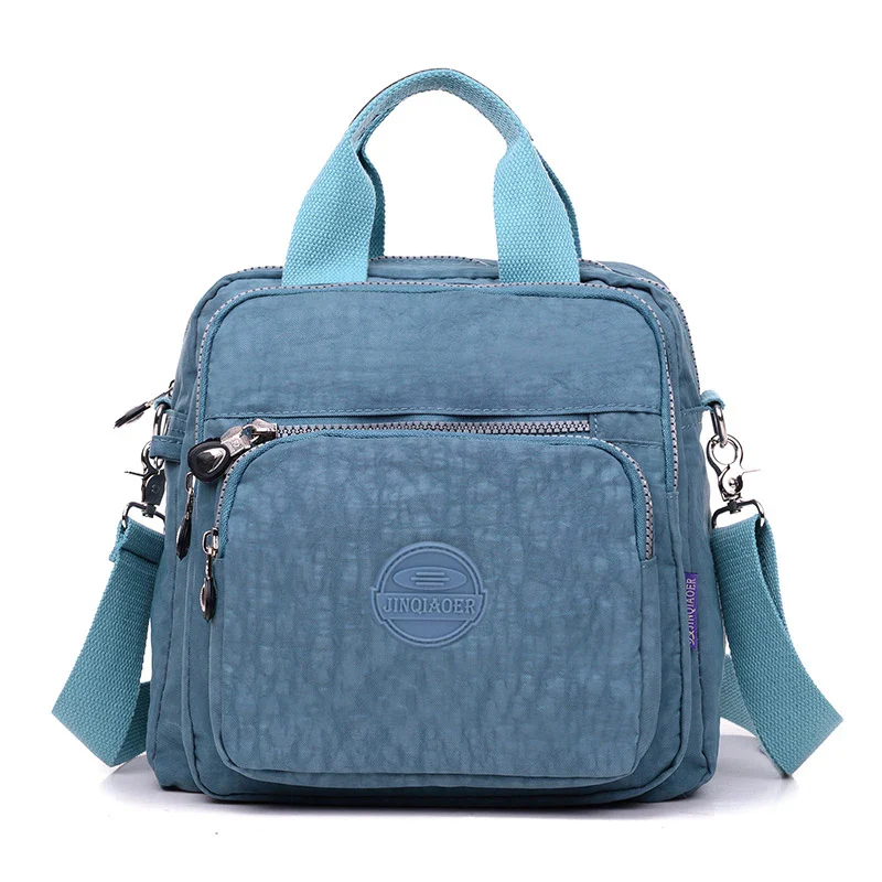 Women Messenger Bag Ladies Crossbody Bags Handbag Waterproof Nylon Zipper Pocket Solid Shoulder Packet Lady Tote Package - Image 10