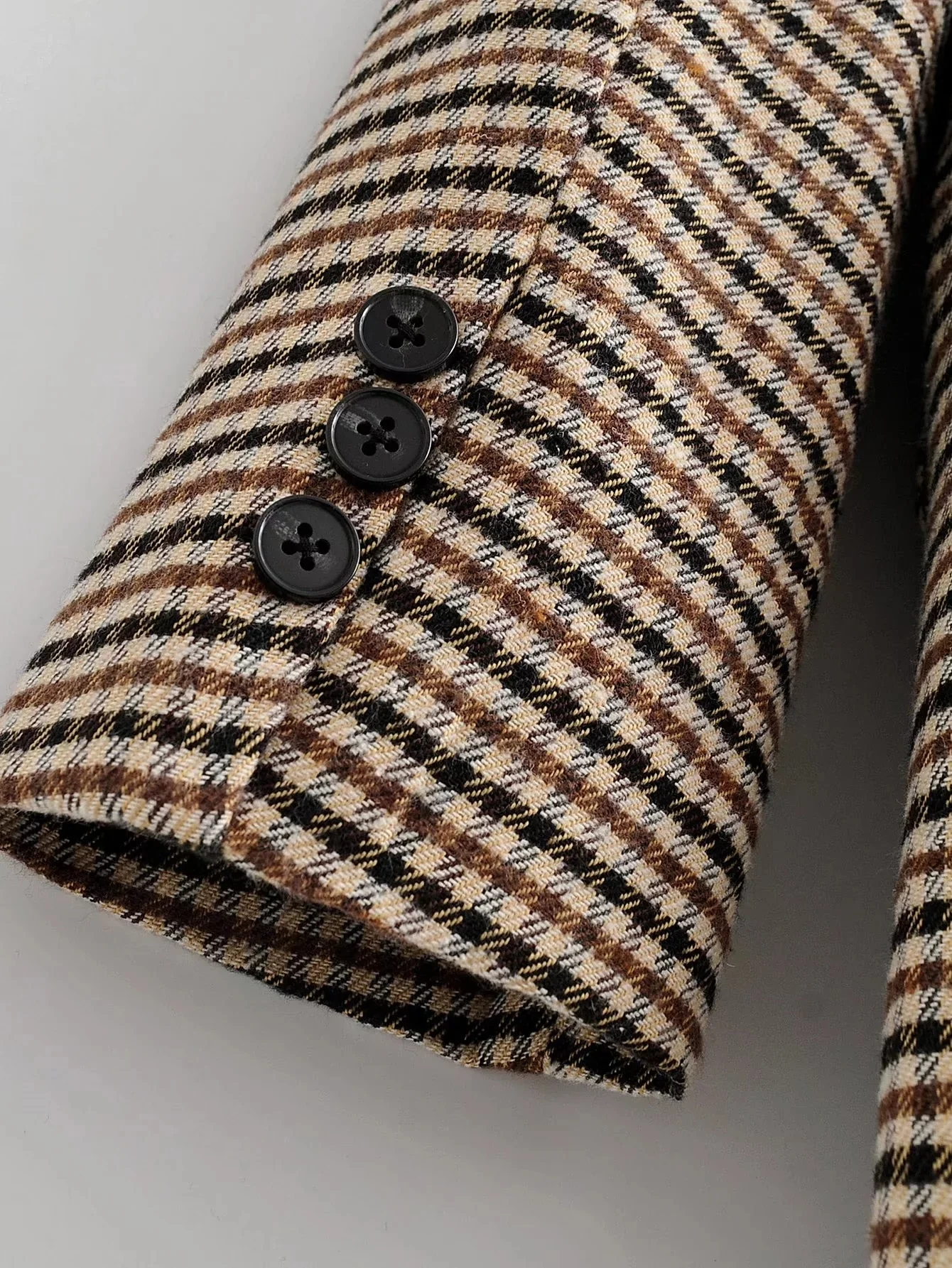 Women Plaid Autumn 2 Piece Set Blazer,High Waist Skirt Office Lady Jacket Skirt Suits Sold Separately Women's Costumes - Image 4