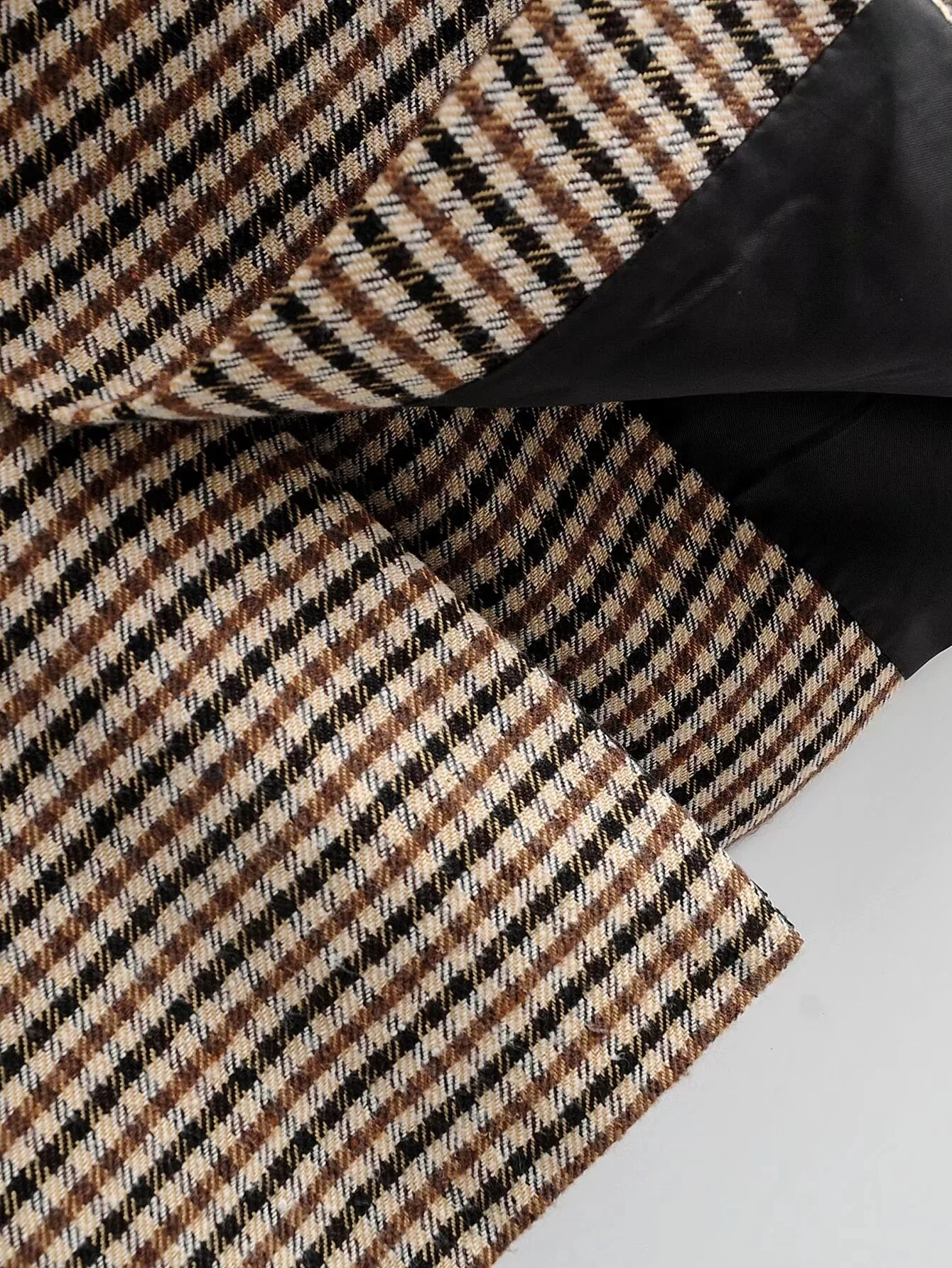 Women Plaid Autumn 2 Piece Set Blazer,High Waist Skirt Office Lady Jacket Skirt Suits Sold Separately Women's Costumes - Image 8