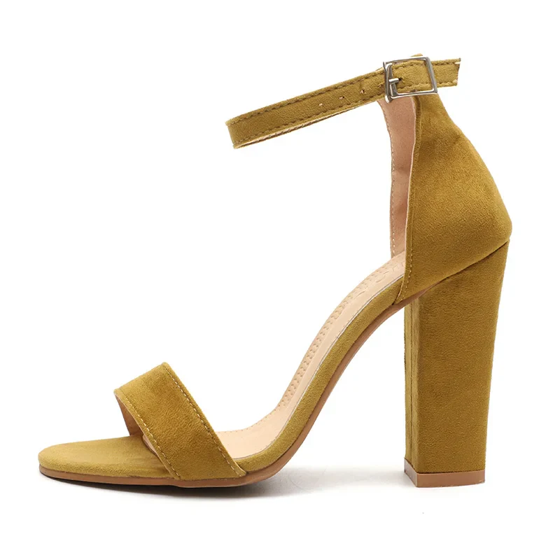 Women Sandals Ankle Strap Summer Shoes Woman High Heels Sandals Plus Size 43 Chaussures Femme Open Toe Women Summer Sandals - Image 4