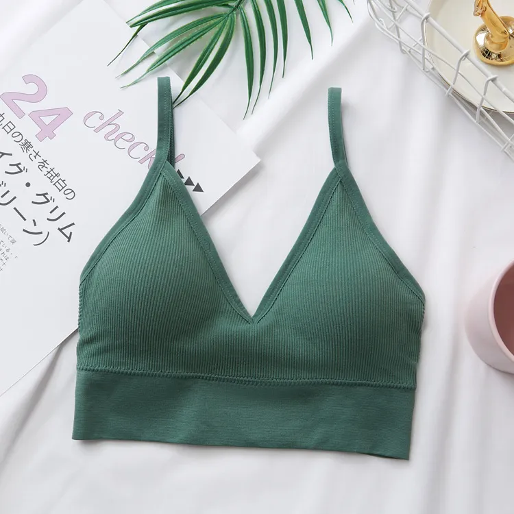 Women Sexy Crop Tops Tube Top Bra Female Streetwear Sleeveless Camis Seamless Sport Lingerie Tee Crop Top Bandeau Top Tanks - Image 10