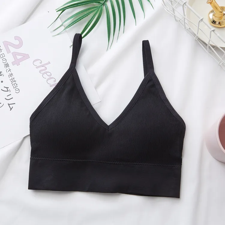 Women Sexy Crop Tops Tube Top Bra Female Streetwear Sleeveless Camis Seamless Sport Lingerie Tee Crop Top Bandeau Top Tanks - Image 8