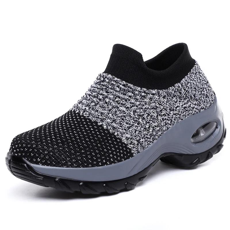 Women Shoes Chunky Sneakers Women White Shoes Breathable Casual Vulcanized Shoes Slip On Platform Sneakers Basket Femme Size 42 - Image 3