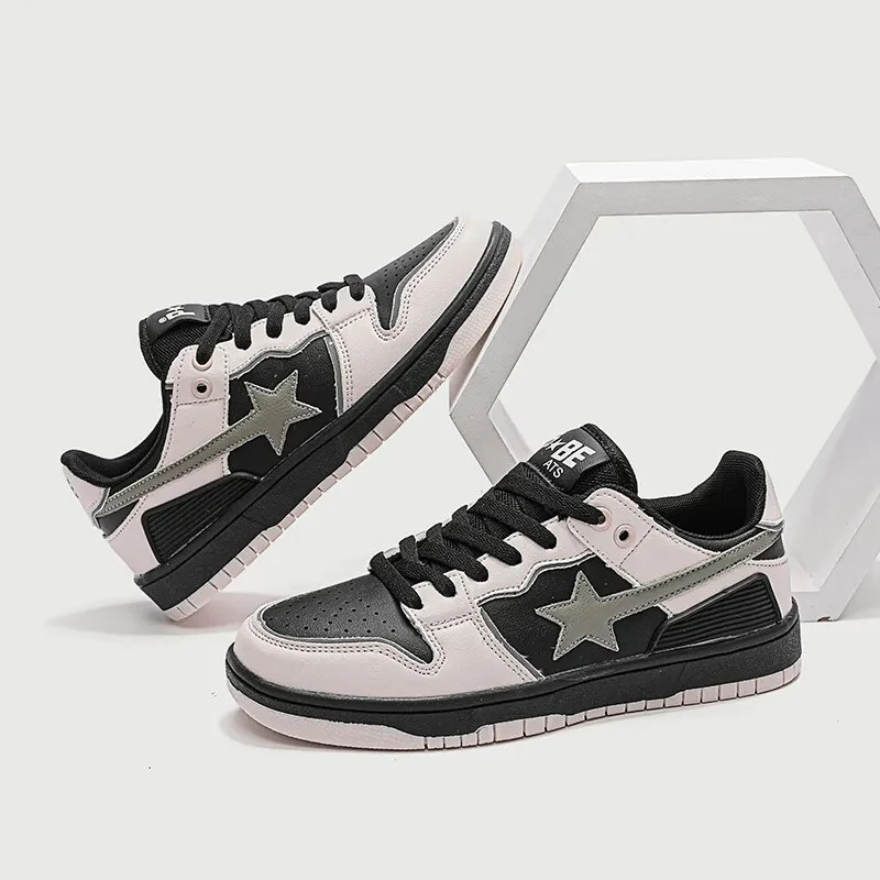 Women Shoes Men Fashion Classic Sneakers Multicolor Retro Star Y2K Skateboard Shoes Couple Students Outdoor Casual Sports Shoes - Image 11