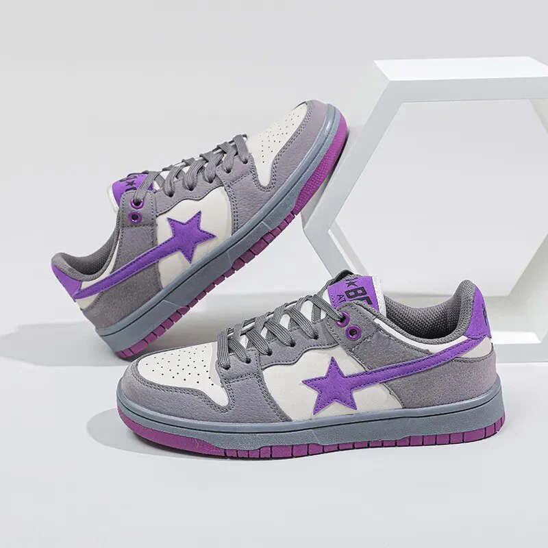 Women Shoes Men Fashion Classic Sneakers Multicolor Retro Star Y2K Skateboard Shoes Couple Students Outdoor Casual Sports Shoes - Image 12