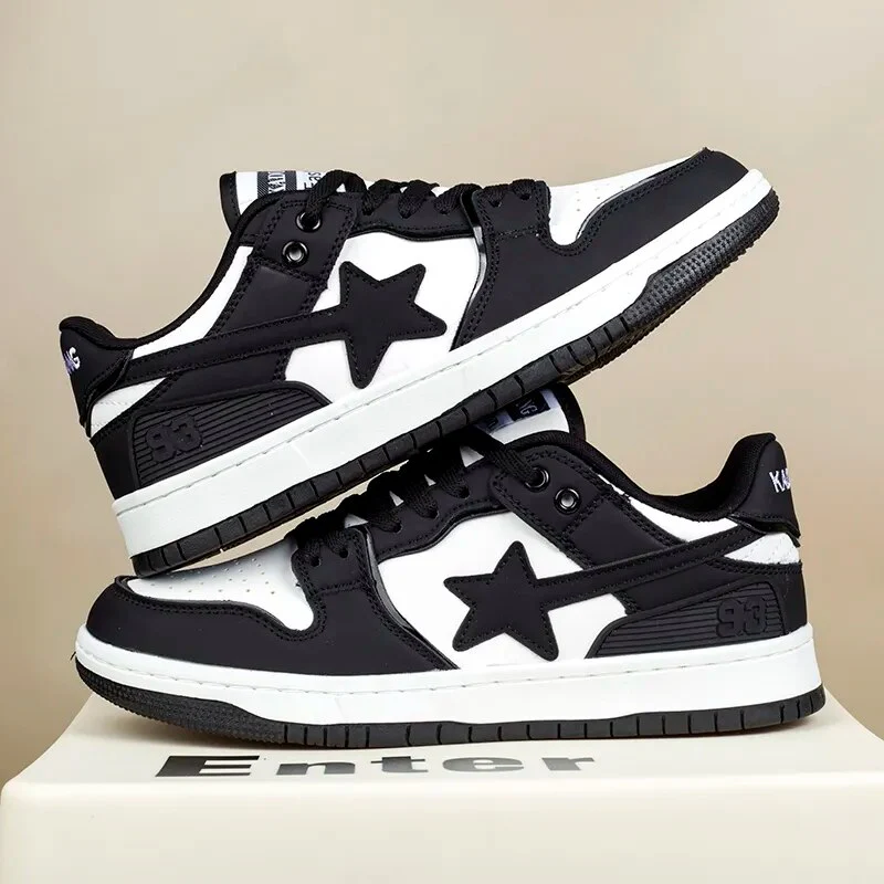 Women Shoes Men Fashion Classic Sneakers Multicolor Retro Star Y2K Skateboard Shoes Couple Students Outdoor Casual Sports Shoes - Image 14