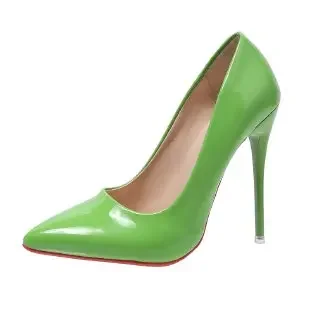Women Shoes Red High Heels Sexy Pointed Toe 12cm Pumps Wedding Dress Shoes Nude Black Color Red Rubber Bottom High Heels - Image 12