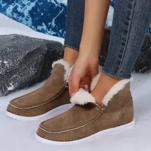 Women Snow Boots Winter 2022 Fashion Casual Warm Shoes for Women Slip On Lady Comfort Female Ankle Boot Footwear Botas De Mujer - Image 7