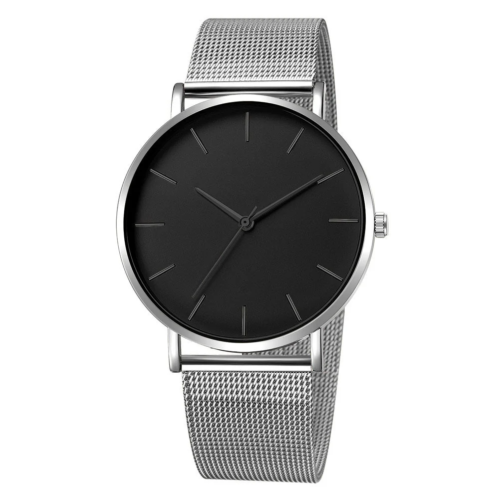 Women Watch Rose Gold Montre Femme 2023 Mesh Belt Ultra-thin Fashion - Image 12