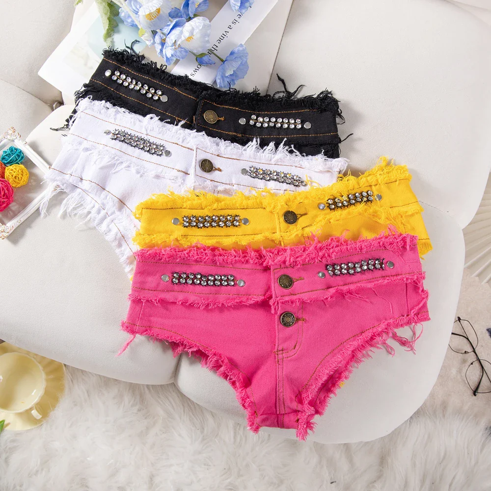 Womens Low Waist Denim Jeans Shorts Sexy Nightclub Mini Shorts Pants Jeans Slim Trend Young Ladies Disco Pole Dance Hotpants - Image 6