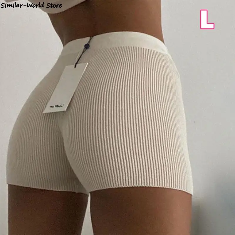 Women's shorts Summer Cycling Bike Shorts Stretch Basic Short Solid Black White Shorts Woman Sweat Shorts Strike - Image 15