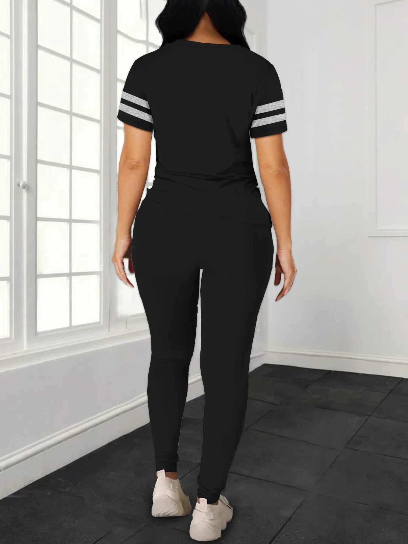 Women's Summer Casual  Set Fashionable Comfortable Ensemble Ladies Clothing Outfit - Image 7