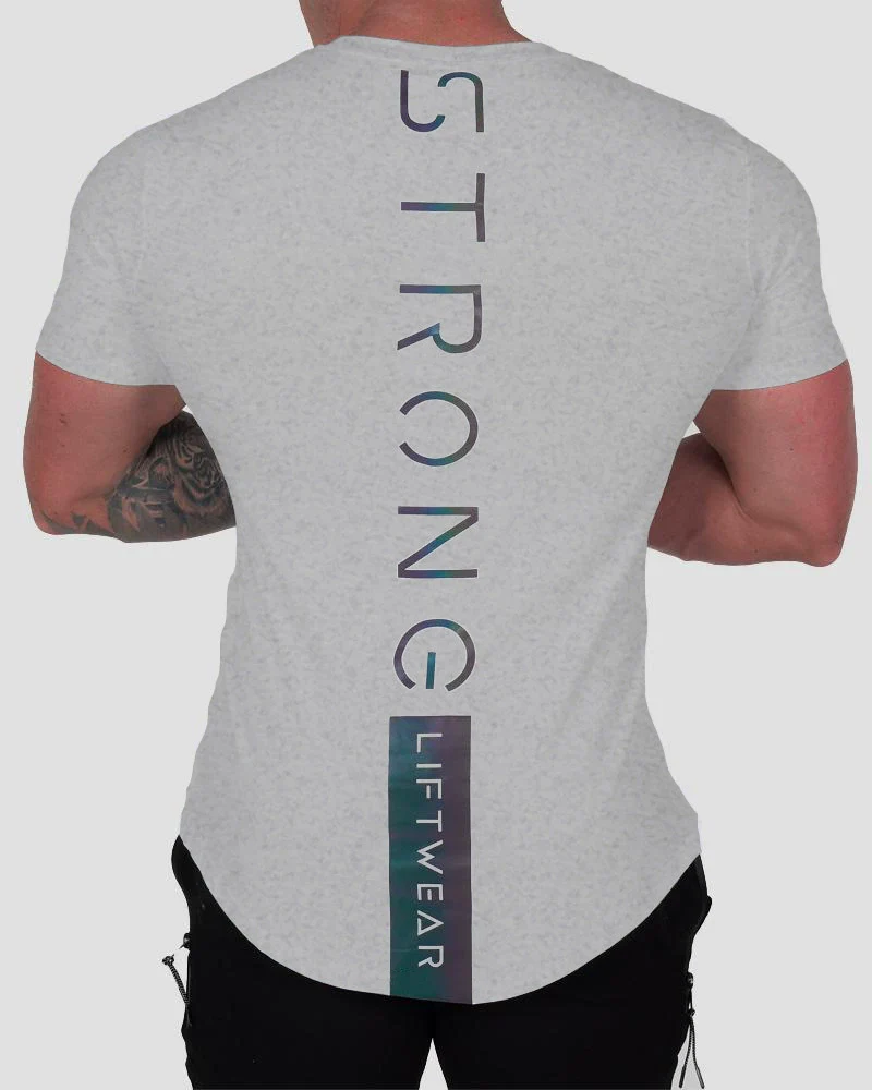 Workout Brothers Muscular Men's Color-Changing Printed Short-Sleeve Shirt - Image 11