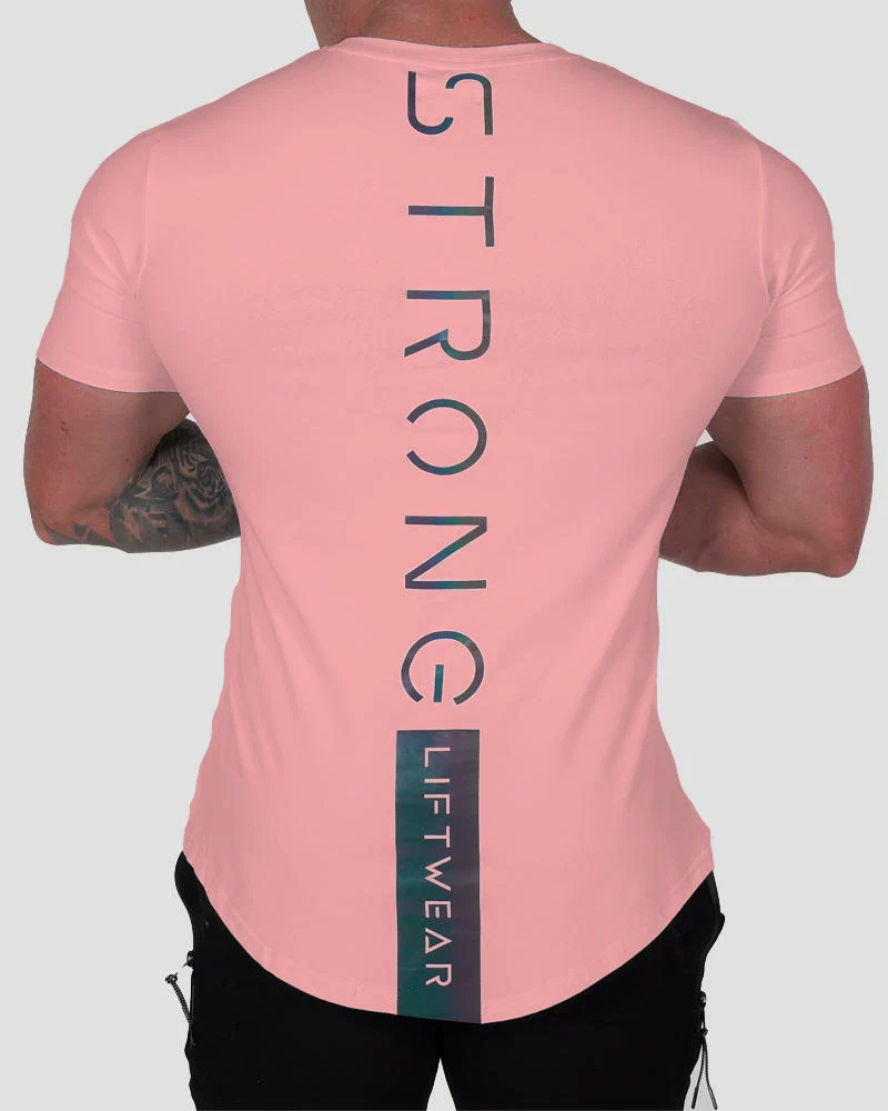 Workout Brothers Muscular Men's Color-Changing Printed Short-Sleeve Shirt - Image 9
