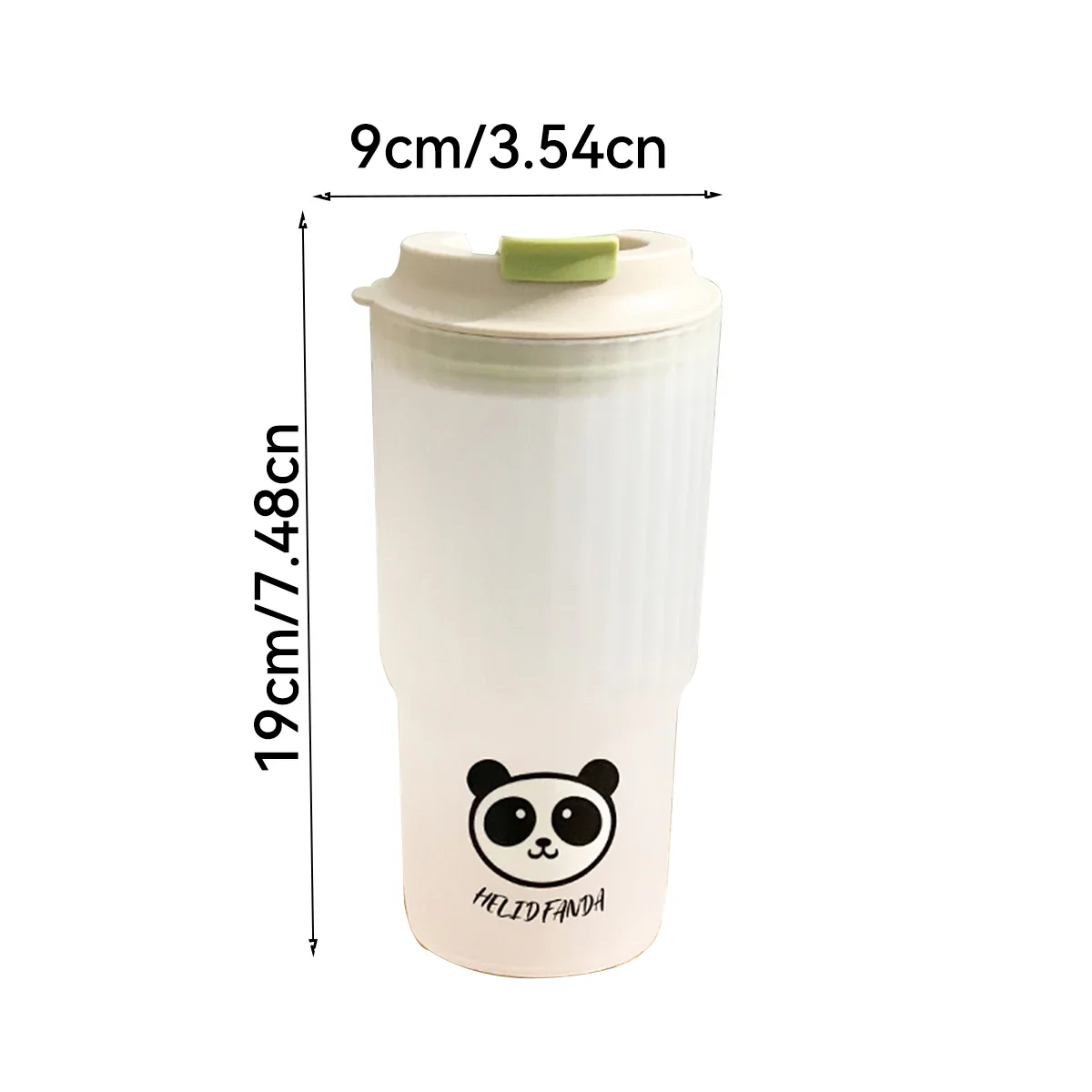 WORTHBUY Cute Bear Plastic Water Cup Large Capacity Water Bottle Travel Leak-proof Tumbler With Lid Portable Milk Coffee Cups - Image 12