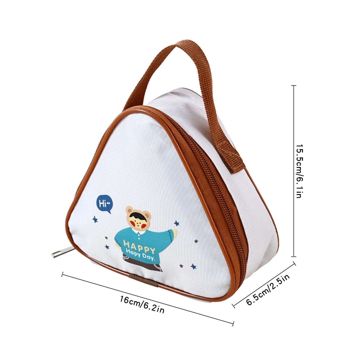 WORTHBUY Mini Capybara Thermal Lunch Bag Portable Insulated Picnic Bag Oil Proof & Waterproof Lunch Box Bag Reusable Cooler Bag - Image 10