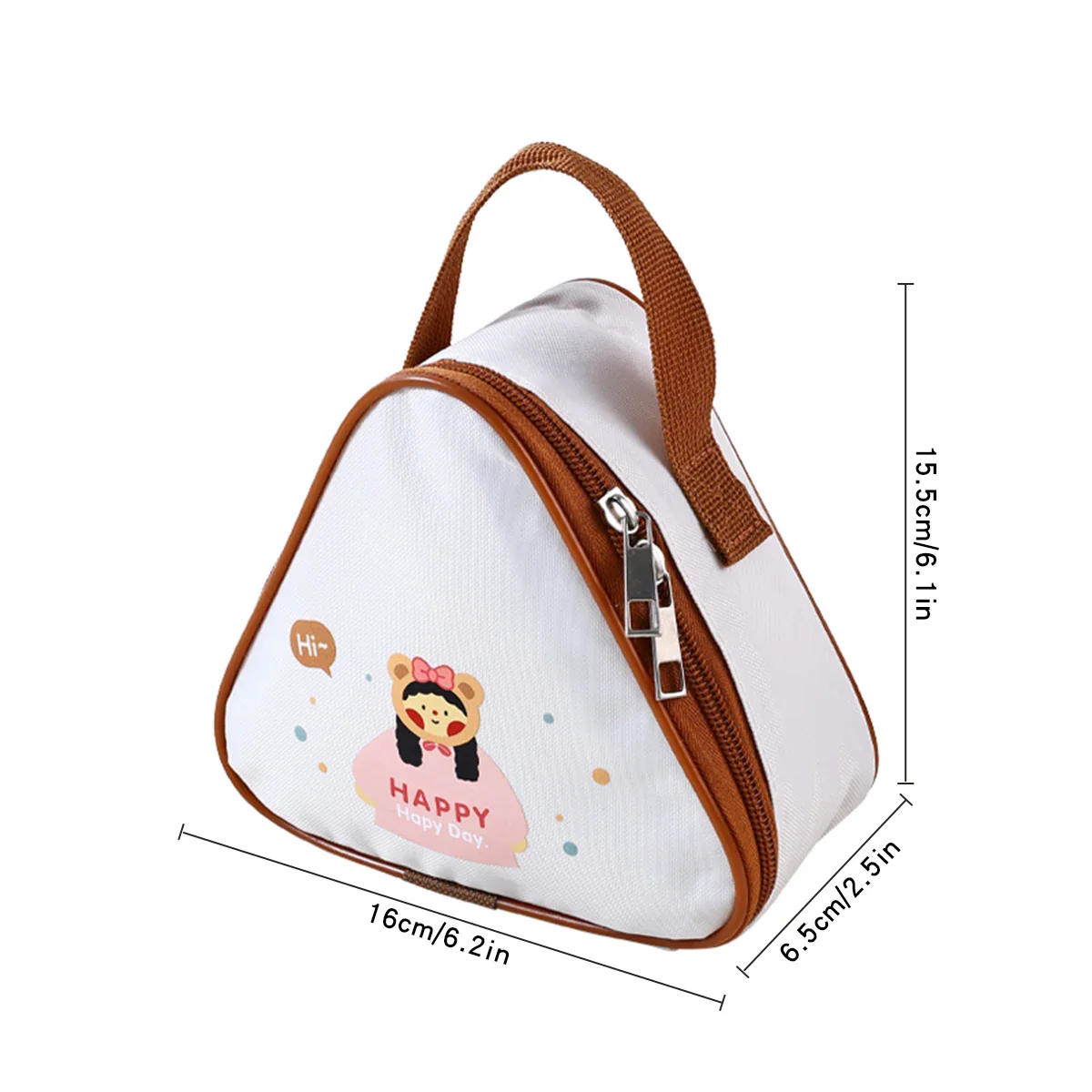 WORTHBUY Mini Capybara Thermal Lunch Bag Portable Insulated Picnic Bag Oil Proof & Waterproof Lunch Box Bag Reusable Cooler Bag - Image 11