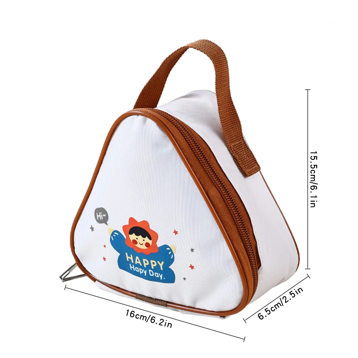 WORTHBUY Mini Capybara Thermal Lunch Bag Portable Insulated Picnic Bag Oil Proof & Waterproof Lunch Box Bag Reusable Cooler Bag - Image 15