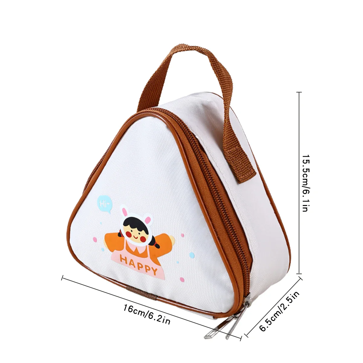 WORTHBUY Mini Capybara Thermal Lunch Bag Portable Insulated Picnic Bag Oil Proof & Waterproof Lunch Box Bag Reusable Cooler Bag - Image 9